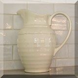 P01. Pottery pitcher. 